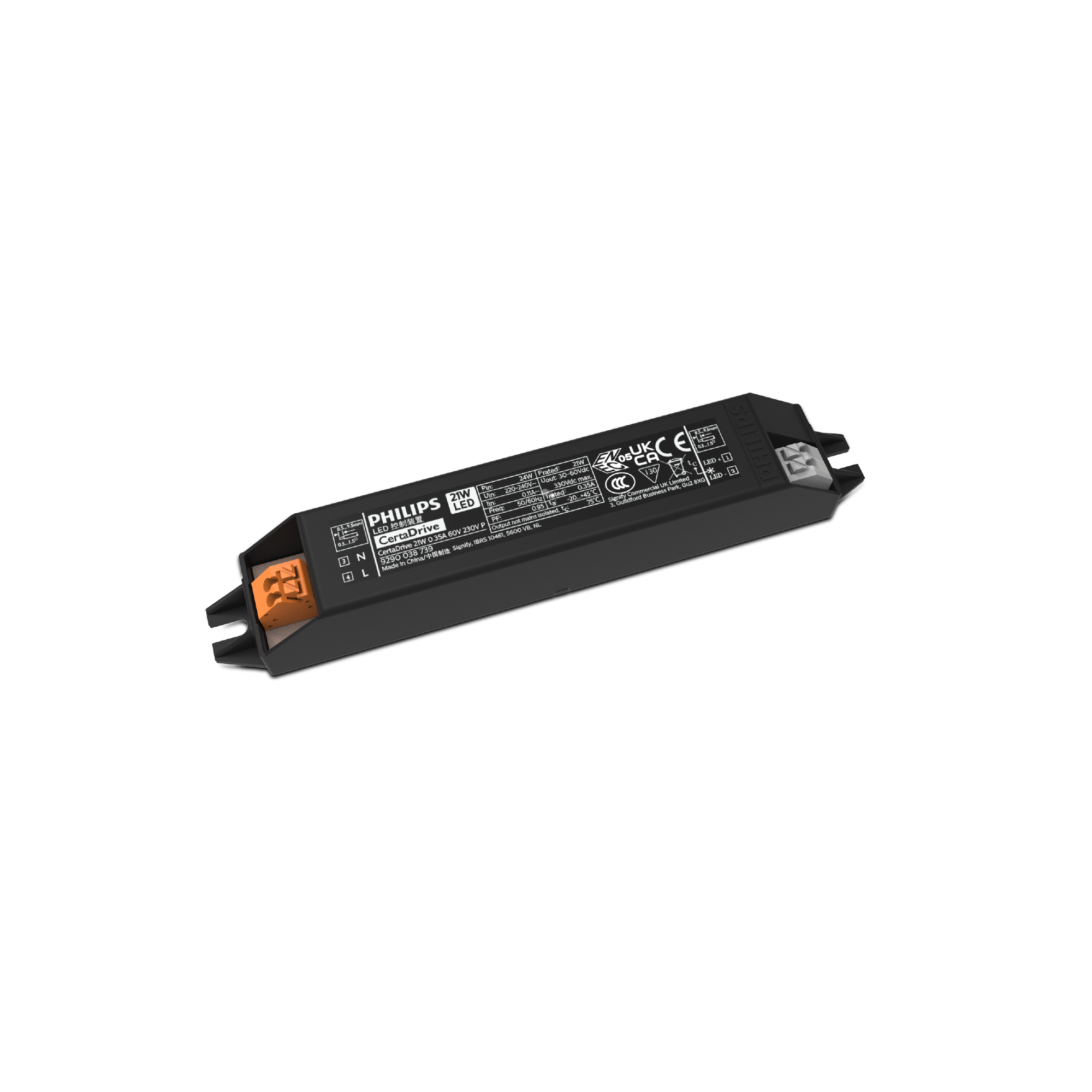 Philips CertaDrive 21W 0.35A 60V 230V LED Driver